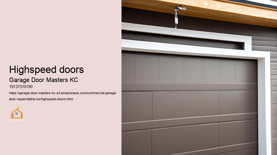 Highspeed doors