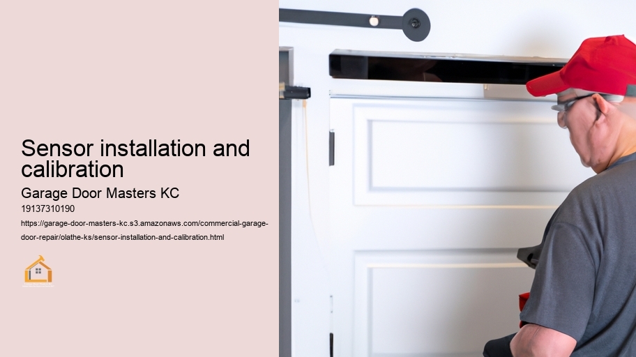 Sensor installation and calibration